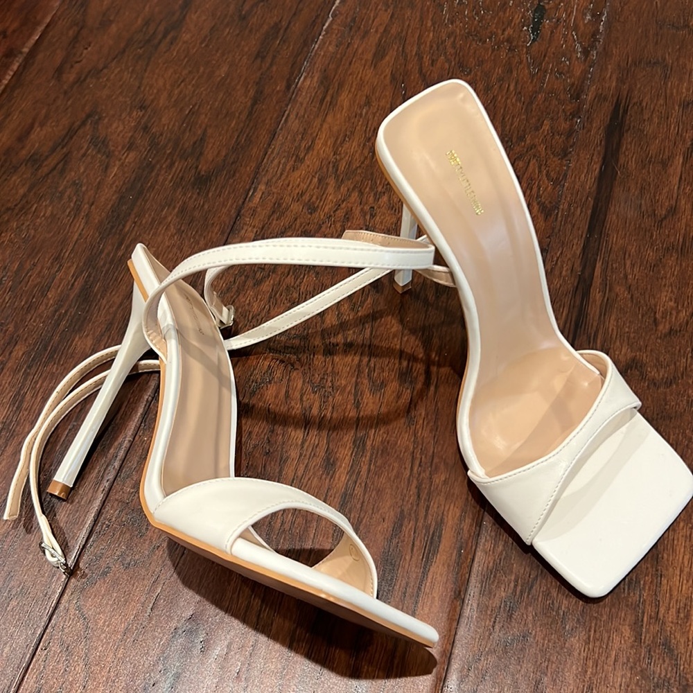 White heels